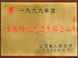 生鐵轉化先進鄉鎮企業 生鐵轉化先進鄉鎮企業